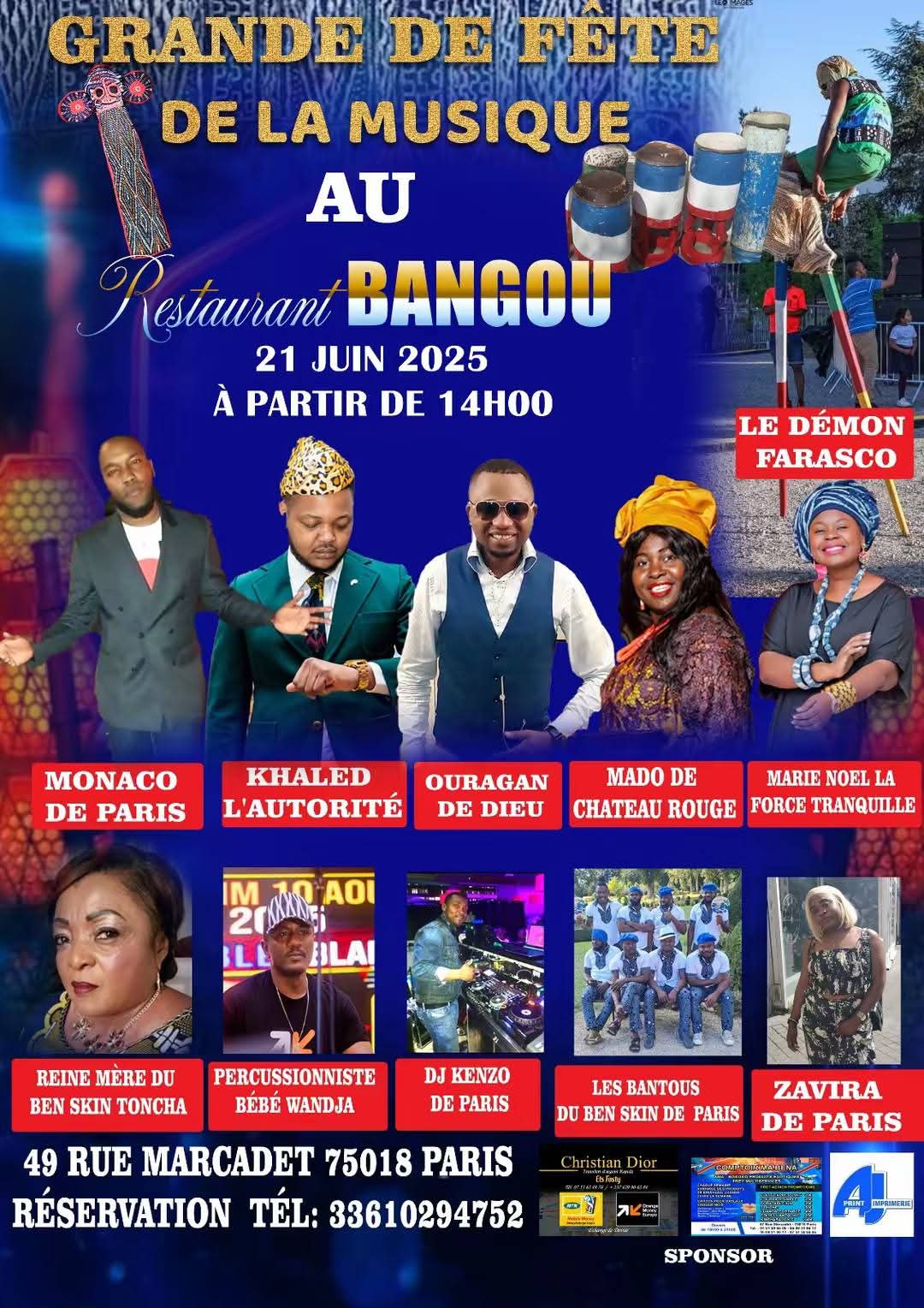 Affiche Fête de la Musique